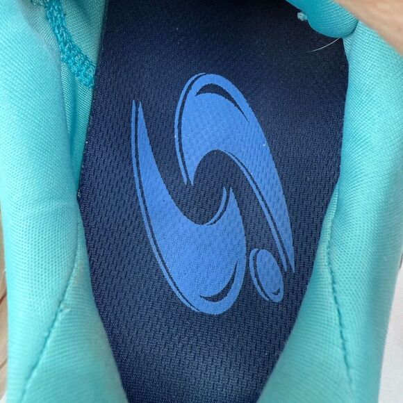 Hoka One One Clifton 8 Women's Size 10B Running Shoes Blue Teal - Picture 15 of 16